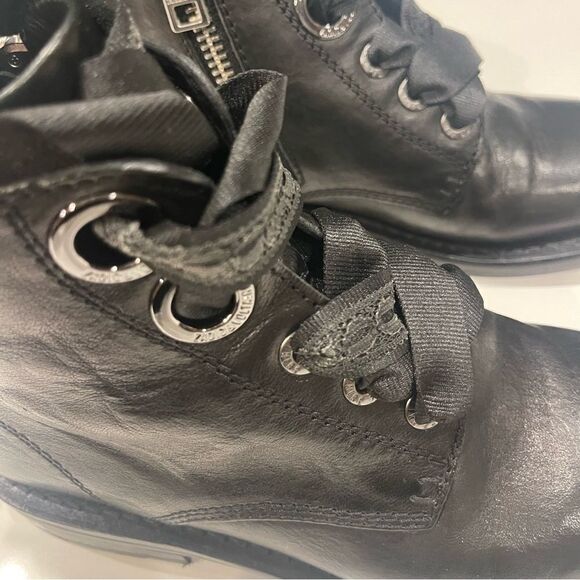 Zadig&Voltaire lace-up 30mm ankle boots size 37 - Picture 9 of 15